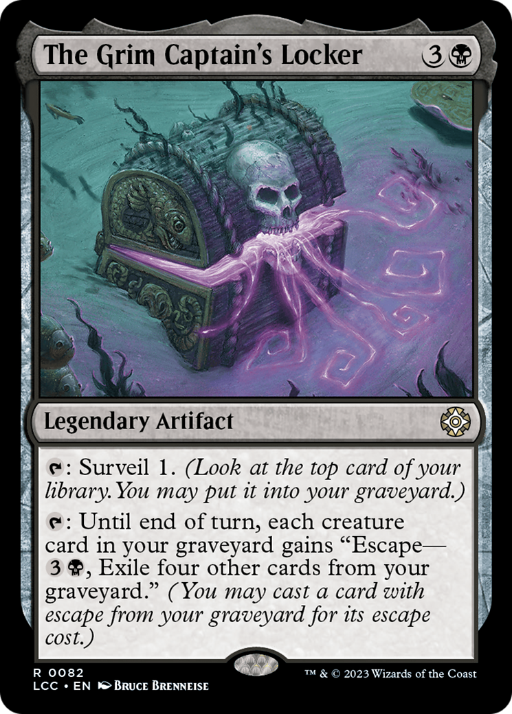 The Grim Captain's Locker [The Lost Caverns of Ixalan Commander] | I Want That Stuff Brandon