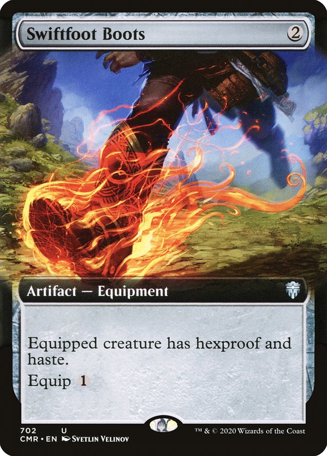 Swiftfoot Boots (Extended Art) [Commander Legends] | I Want That Stuff Brandon