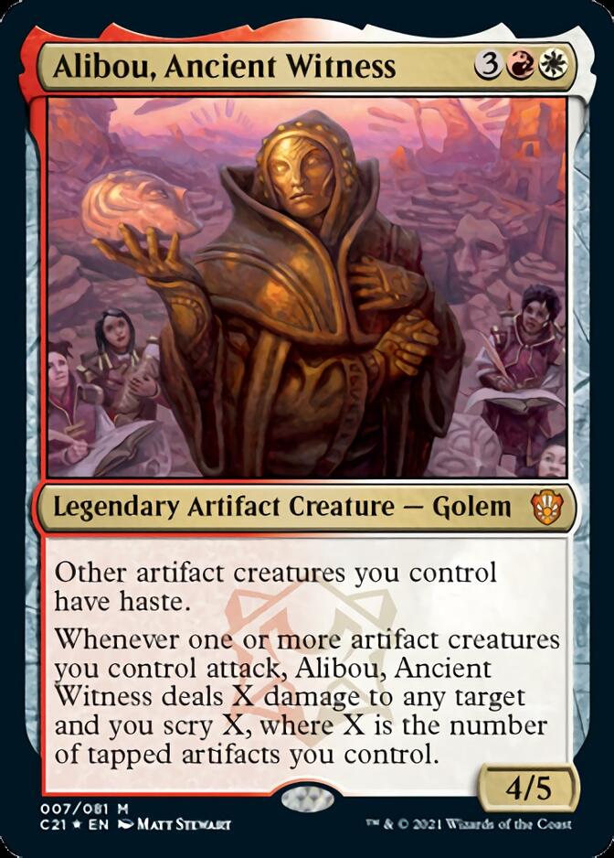Alibou, Ancient Witness [Commander 2021] | I Want That Stuff Brandon
