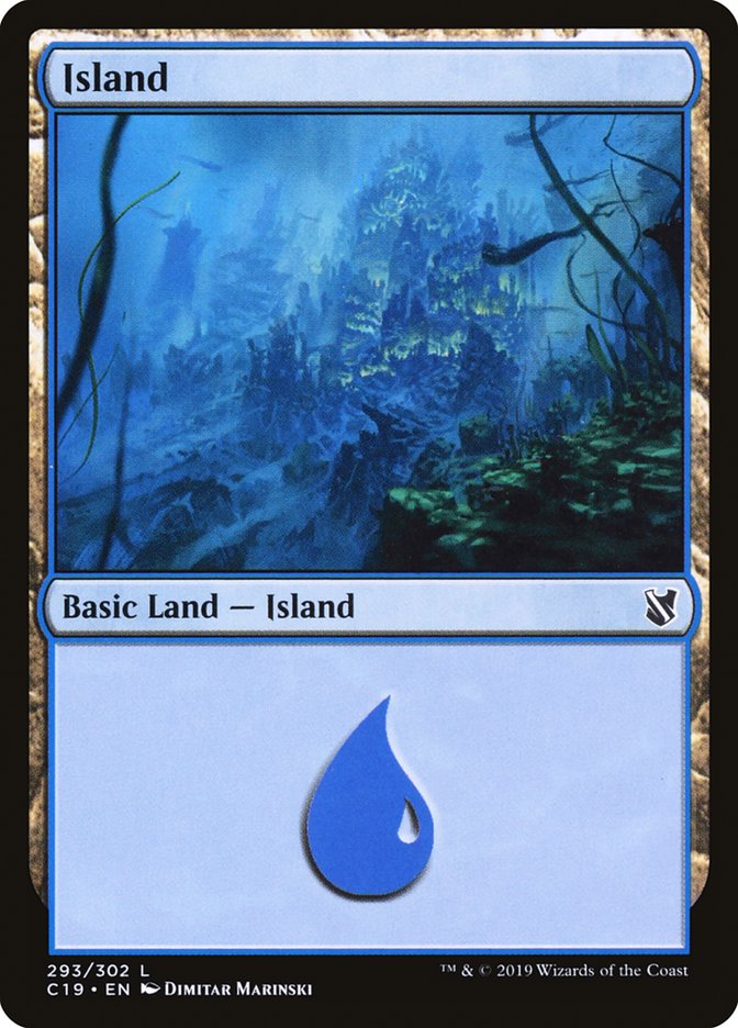 Island (293) [Commander 2019] | I Want That Stuff Brandon