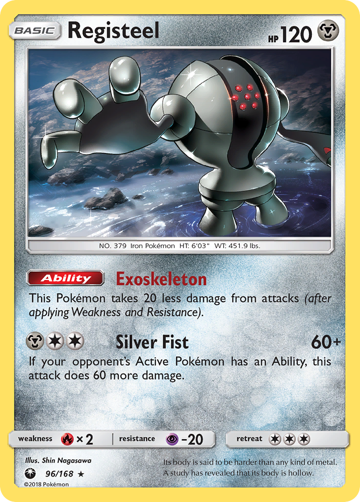 Registeel (96/168) [Sun & Moon: Celestial Storm] | I Want That Stuff Brandon