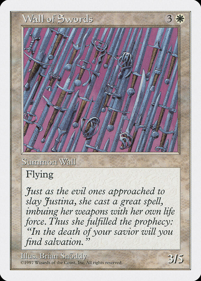 Wall of Swords [Fifth Edition] | I Want That Stuff Brandon