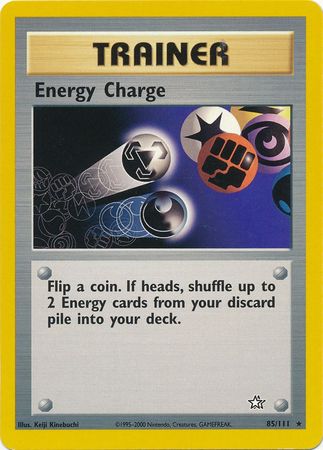 Energy Charge (85/111) [Neo Genesis Unlimited] | I Want That Stuff Brandon