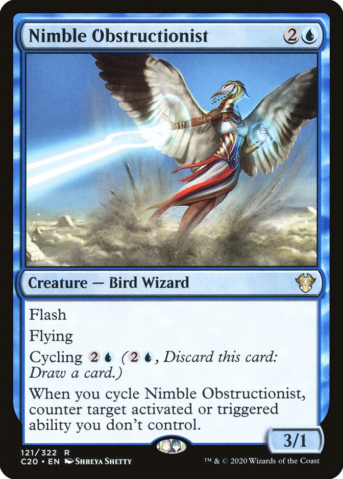 Nimble Obstructionist [Commander 2020] | I Want That Stuff Brandon