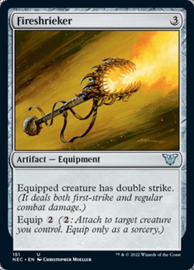 Fireshrieker [Kamigawa: Neon Dynasty Commander] | I Want That Stuff Brandon