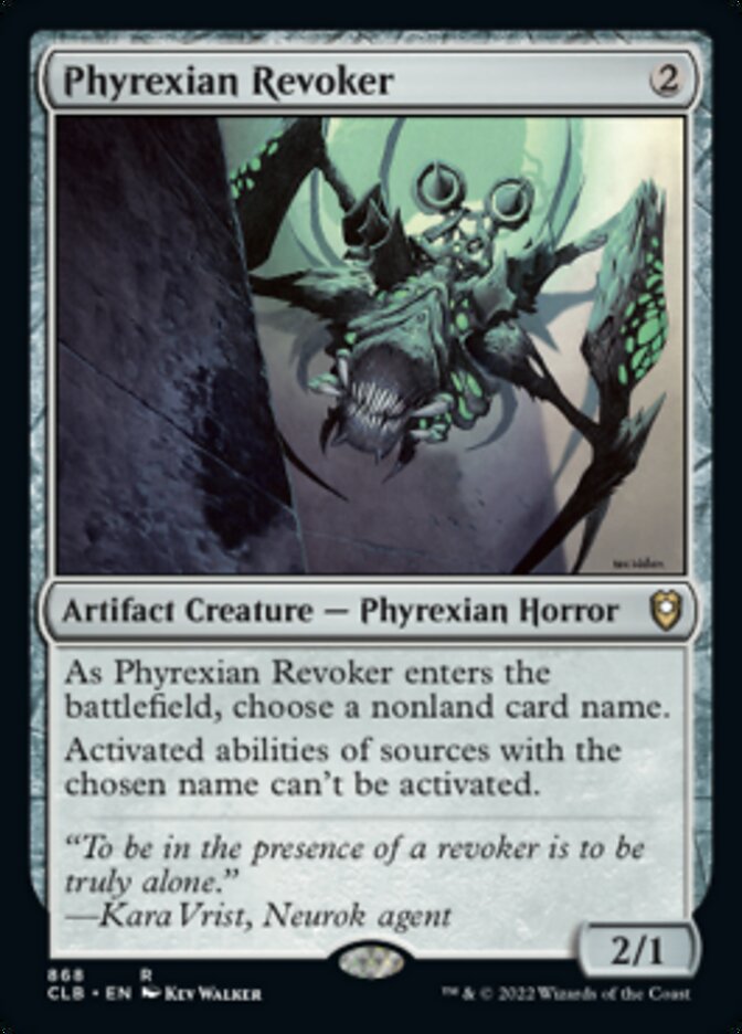 Phyrexian Revoker [Commander Legends: Battle for Baldur's Gate] | I Want That Stuff Brandon