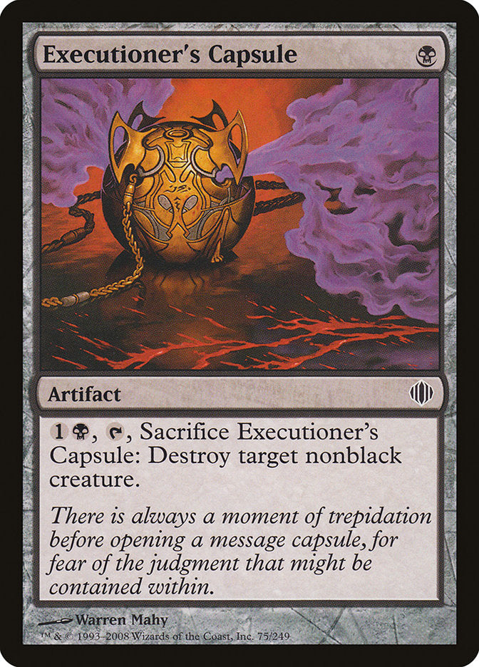 Executioner's Capsule [Shards of Alara] | I Want That Stuff Brandon