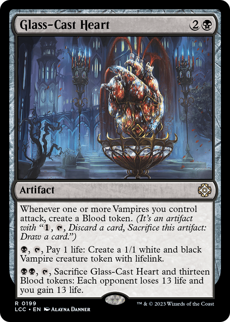 Glass-Cast Heart [The Lost Caverns of Ixalan Commander] | I Want That Stuff Brandon