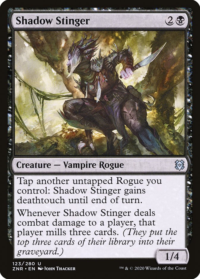 Shadow Stinger [Zendikar Rising] | I Want That Stuff Brandon