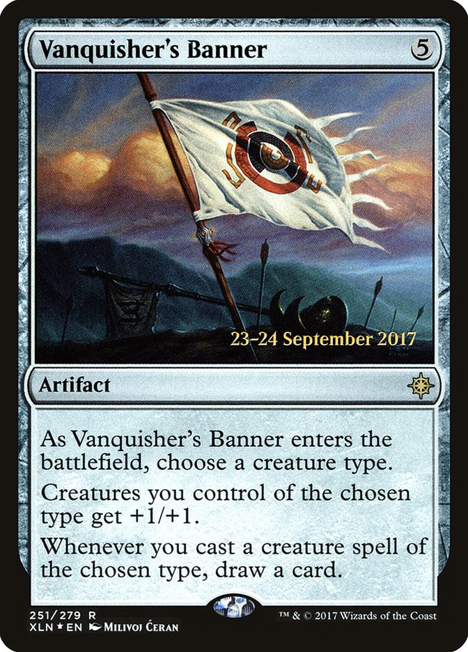 Vanquisher's Banner [Ixalan Prerelease Promos] | I Want That Stuff Brandon