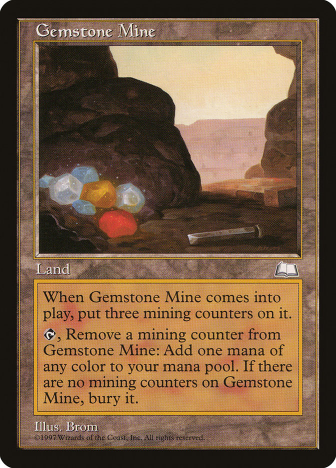 Gemstone Mine [Weatherlight] | I Want That Stuff Brandon