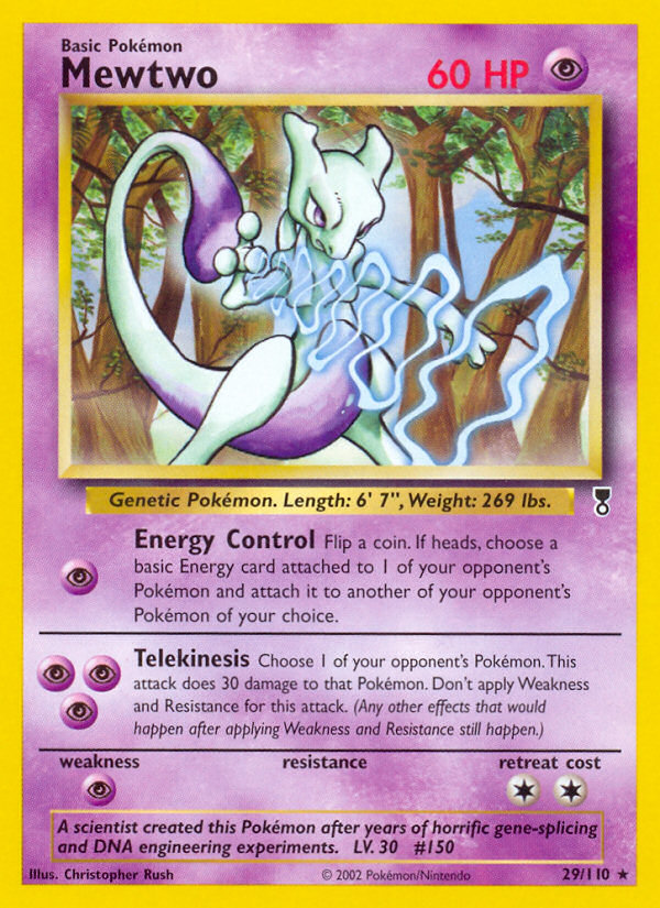 Mewtwo (29/110) [Legendary Collection] | I Want That Stuff Brandon