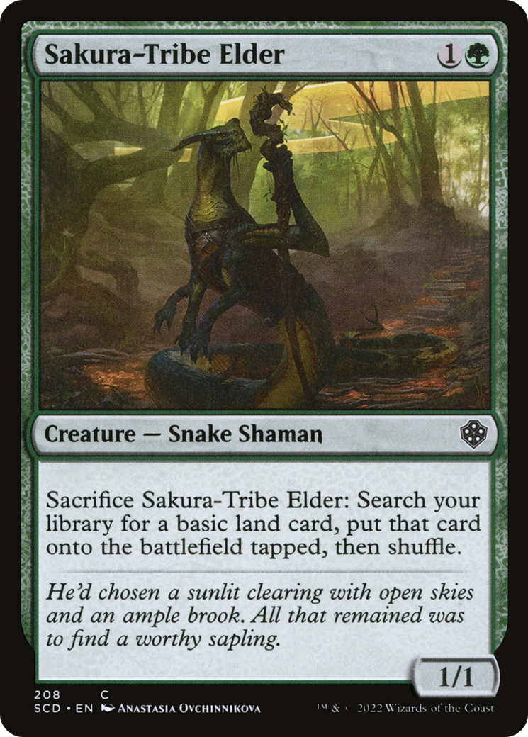 Sakura-Tribe Elder [Starter Commander Decks] | I Want That Stuff Brandon