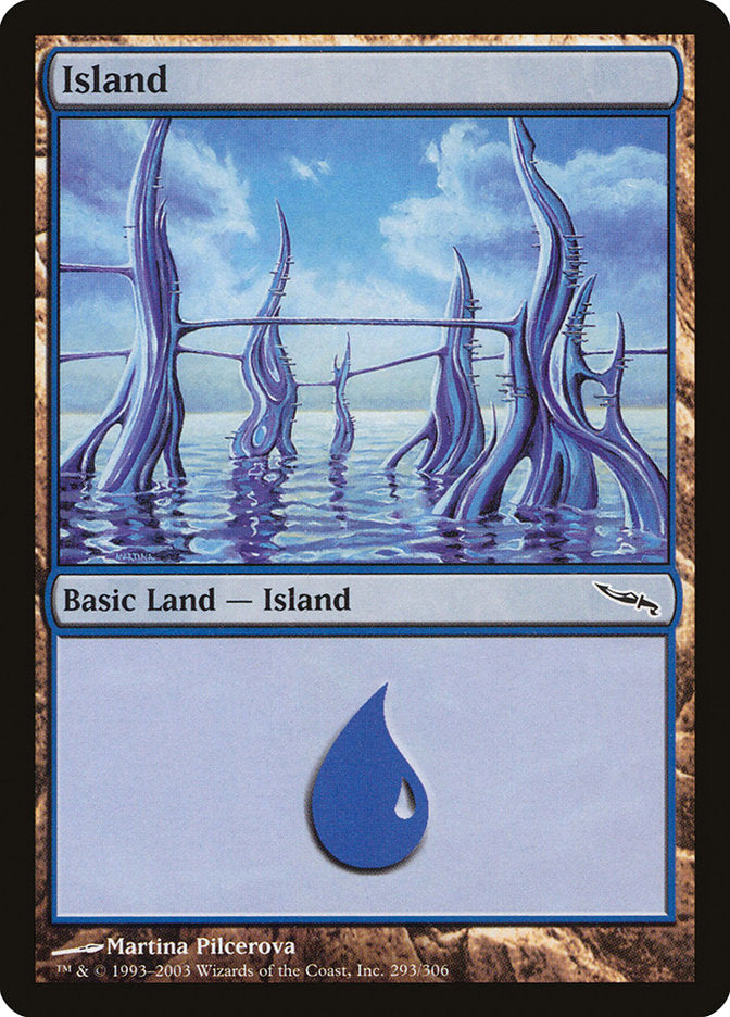 Island (293) [Mirrodin] | I Want That Stuff Brandon