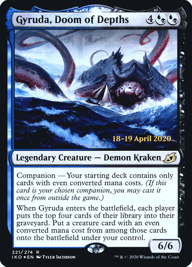 Gyruda, Doom of Depths [Ikoria: Lair of Behemoths Prerelease Promos] | I Want That Stuff Brandon