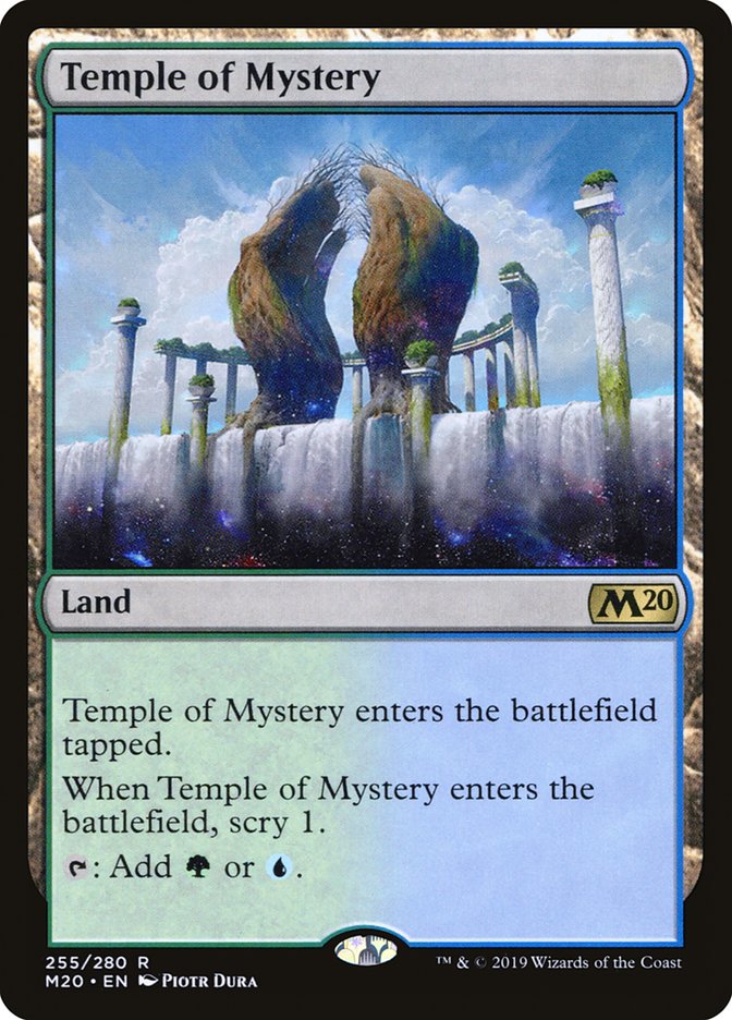 Temple of Mystery [Core Set 2020] | I Want That Stuff Brandon