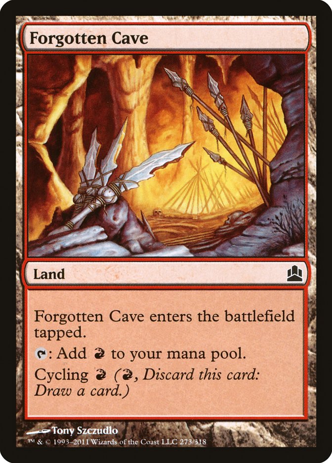 Forgotten Cave [Commander 2011] | I Want That Stuff Brandon