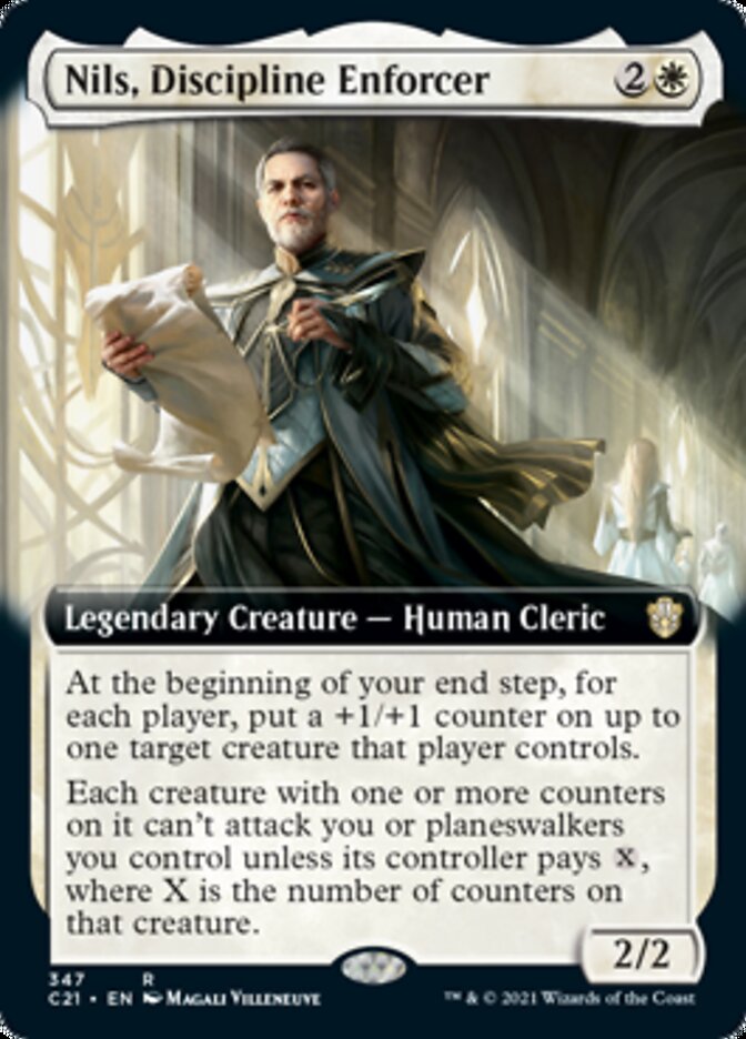 Nils, Discipline Enforcer (Extended Art) [Commander 2021] | I Want That Stuff Brandon