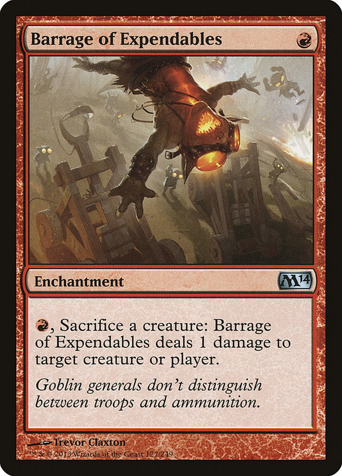 Barrage of Expendables [Magic 2014] | I Want That Stuff Brandon