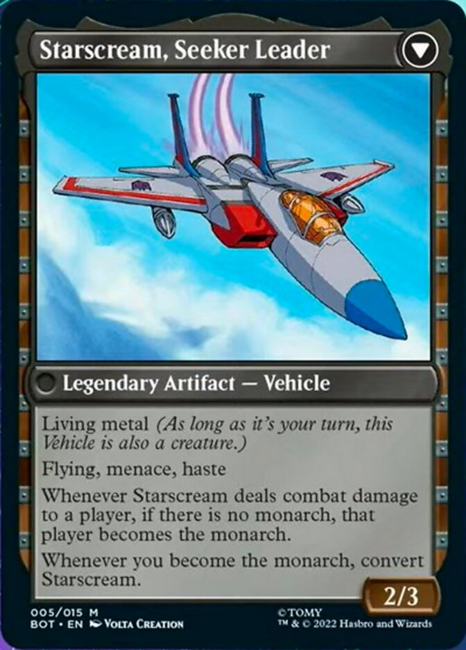 Starscream, Power Hungry // Starscream, Seeker Leader [Transformers] | I Want That Stuff Brandon