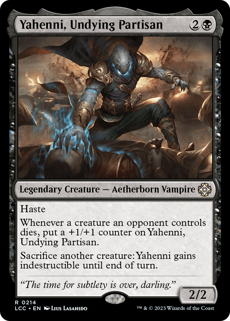 Yahenni, Undying Partisan [The Lost Caverns of Ixalan Commander] | I Want That Stuff Brandon