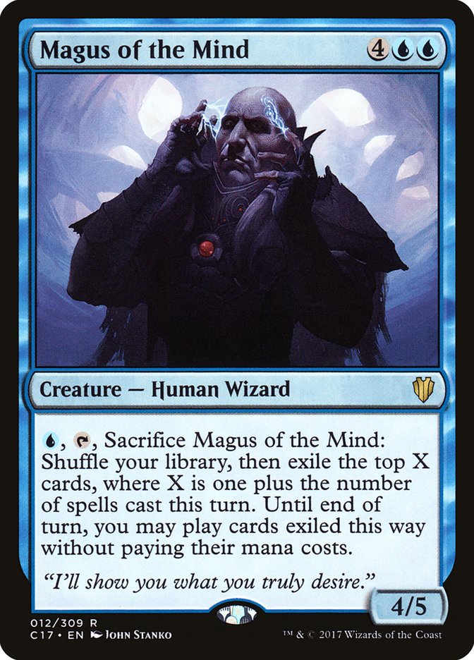 Magus of the Mind [Commander 2017] | I Want That Stuff Brandon