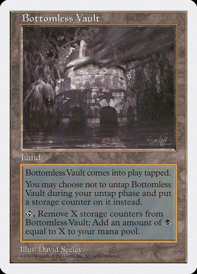 Bottomless Vault [Fifth Edition] | I Want That Stuff Brandon