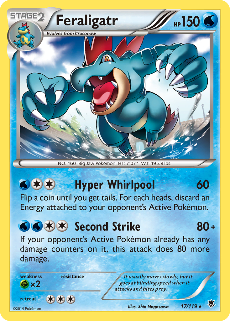 Feraligatr (17/119) [XY: Phantom Forces] | I Want That Stuff Brandon