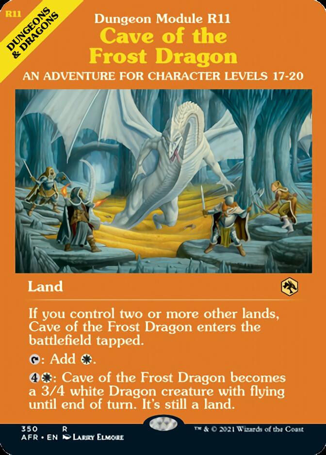 Cave of the Frost Dragon (Dungeon Module) [Dungeons & Dragons: Adventures in the Forgotten Realms] | I Want That Stuff Brandon