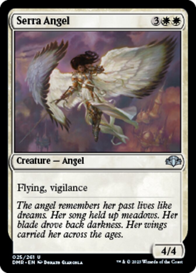 Serra Angel [Dominaria Remastered] | I Want That Stuff Brandon