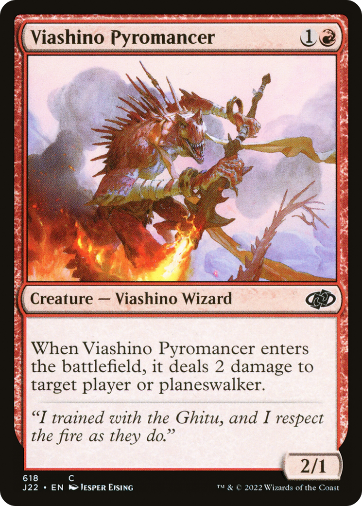 Viashino Pyromancer [Jumpstart 2022] | I Want That Stuff Brandon