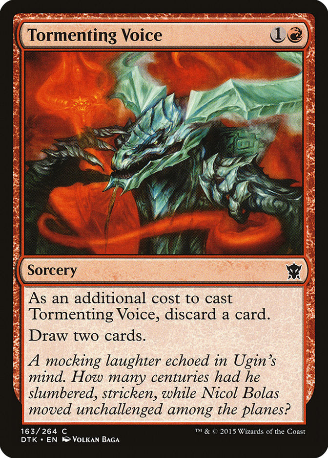 Tormenting Voice [Dragons of Tarkir] | I Want That Stuff Brandon