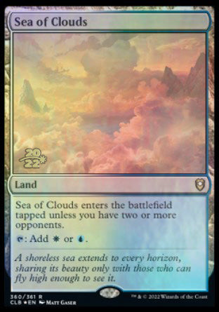 Sea of Clouds [Commander Legends: Battle for Baldur's Gate Prerelease Promos] | I Want That Stuff Brandon