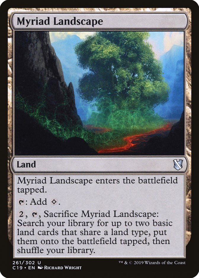 Myriad Landscape [Commander 2019] | I Want That Stuff Brandon