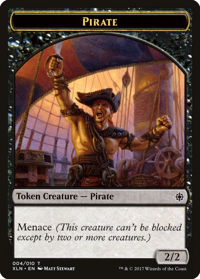 Pirate Token [Ixalan Tokens] | I Want That Stuff Brandon