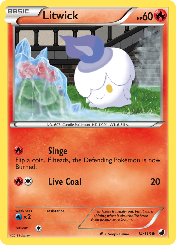 Litwick (14/116) [Black & White: Plasma Freeze] | I Want That Stuff Brandon