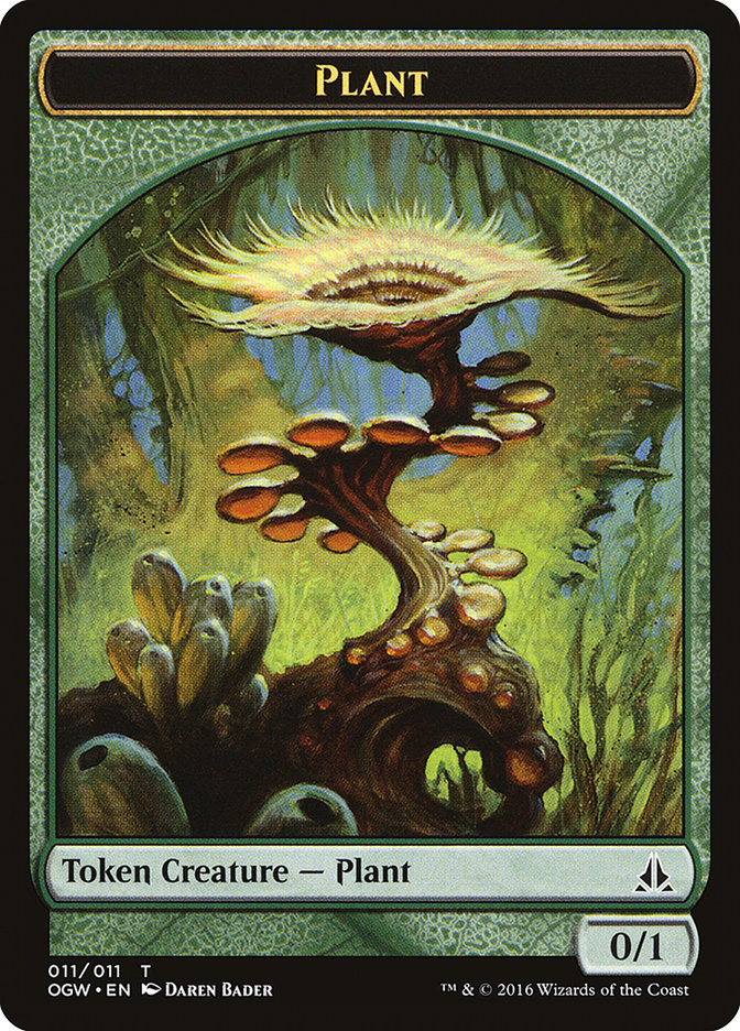 Plant Token [Oath of the Gatewatch Tokens] | I Want That Stuff Brandon