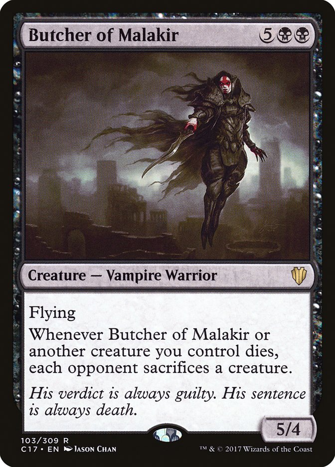 Butcher of Malakir [Commander 2017] | I Want That Stuff Brandon