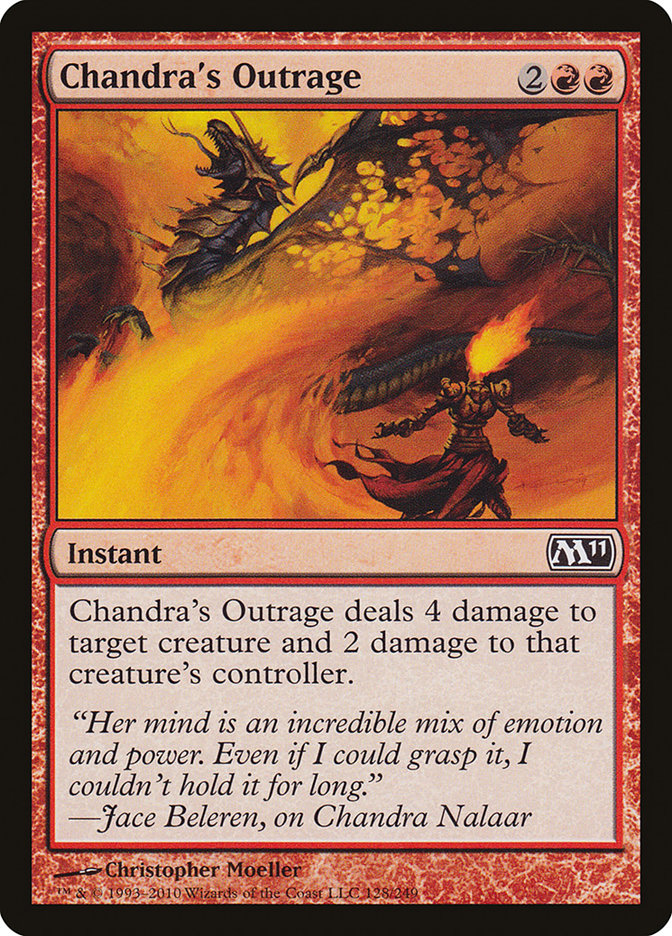 Chandra's Outrage [Magic 2011] | I Want That Stuff Brandon