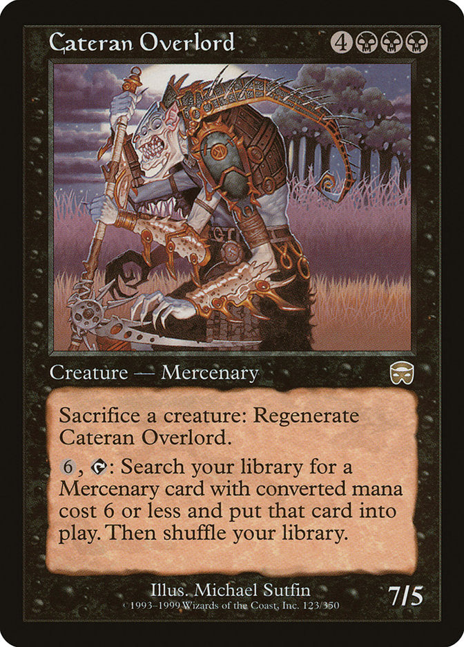 Cateran Overlord [Mercadian Masques] | I Want That Stuff Brandon