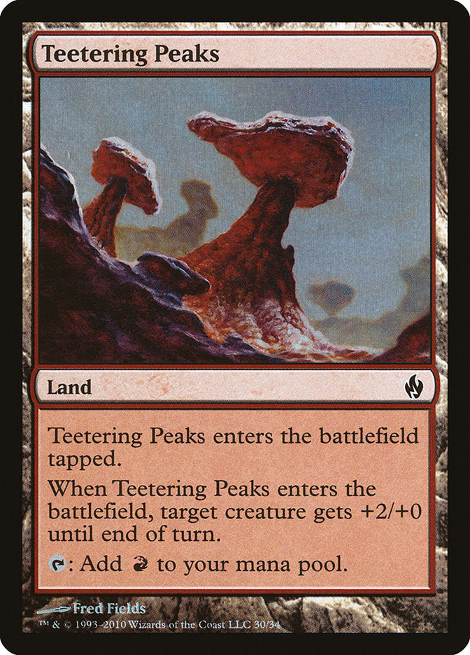 Teetering Peaks [Premium Deck Series: Fire and Lightning] | I Want That Stuff Brandon