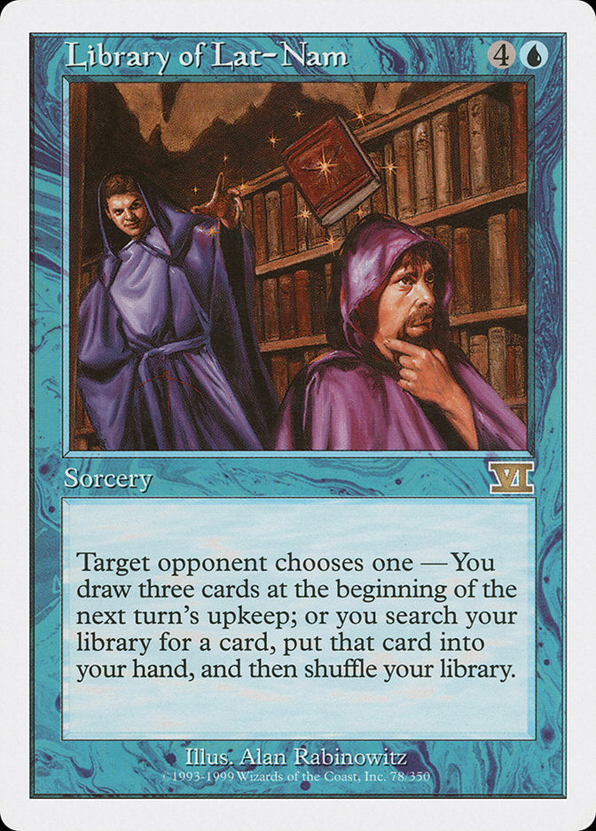 Library of Lat-Nam [Classic Sixth Edition] | I Want That Stuff Brandon