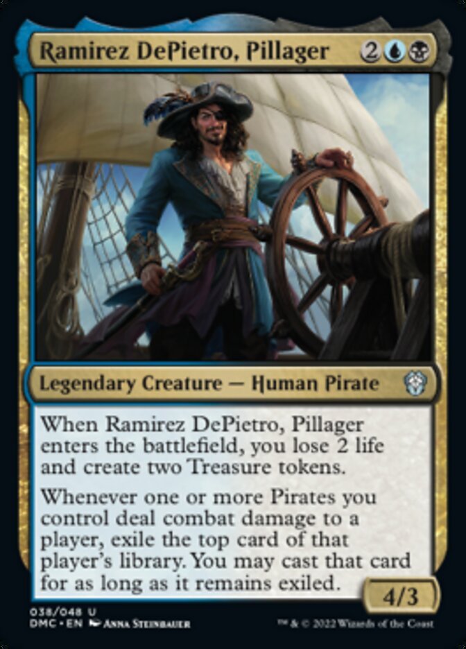 Ramirez DePietro, Pillager [Dominaria United Commander] | I Want That Stuff Brandon