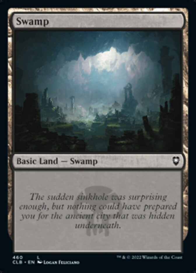 Swamp (460) [Commander Legends: Battle for Baldur's Gate] | I Want That Stuff Brandon