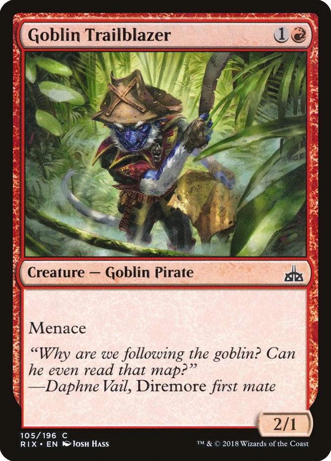 Goblin Trailblazer [Rivals of Ixalan] | I Want That Stuff Brandon