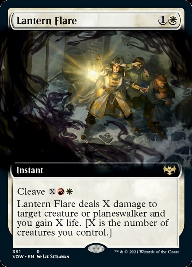 Lantern Flare (Extended Art) [Innistrad: Crimson Vow] | I Want That Stuff Brandon