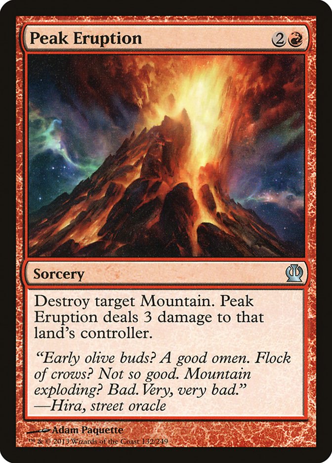 Peak Eruption [Theros] | I Want That Stuff Brandon