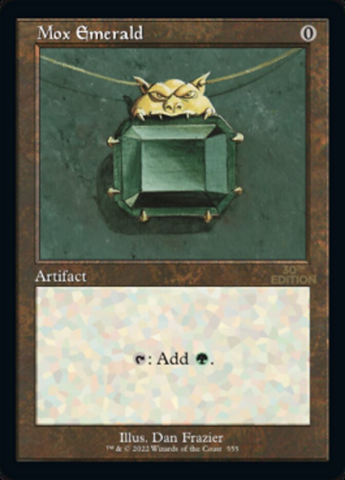Mox Emerald (Retro) [30th Anniversary Edition] | I Want That Stuff Brandon