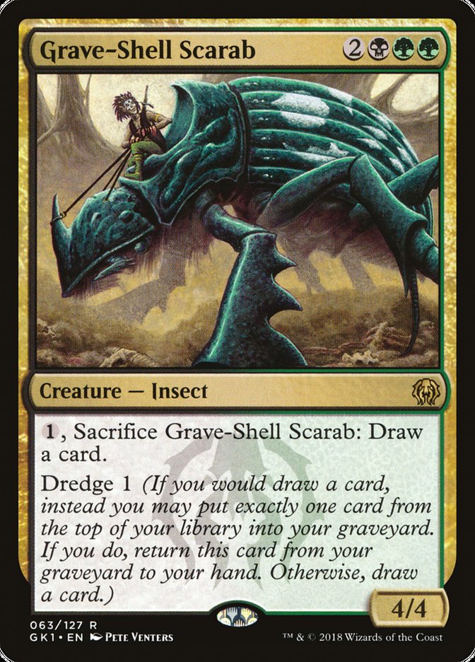 Grave-Shell Scarab [Guilds of Ravnica Guild Kit] | I Want That Stuff Brandon