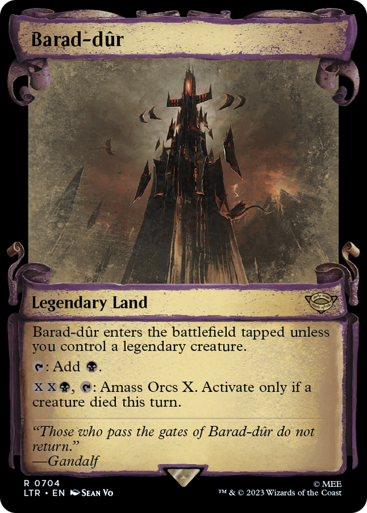 Barad-dur [The Lord of the Rings: Tales of Middle-Earth Showcase Scrolls] | I Want That Stuff Brandon